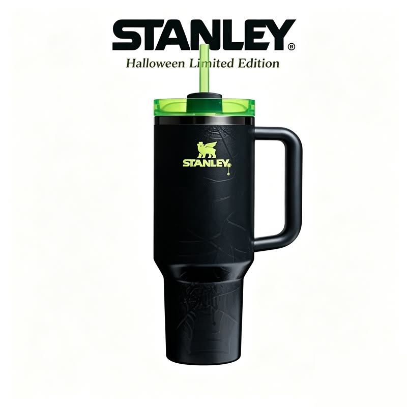 Stanley Halloween Web Glow H2.0 FlowState Tumbler 40 oz Limited Edition | New