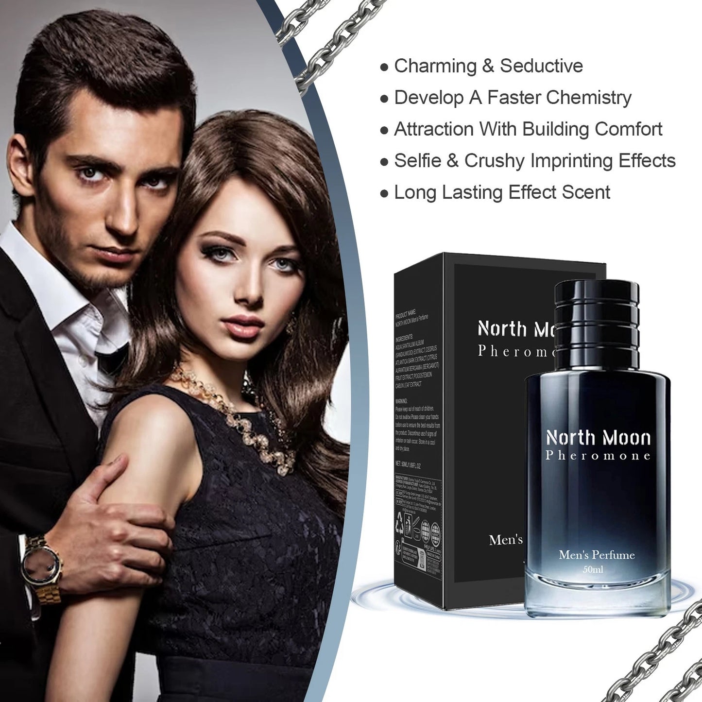 Unisex Fresh Niche Perfume 100ml / 3.4 fl oz – Long Lasting Fragrance