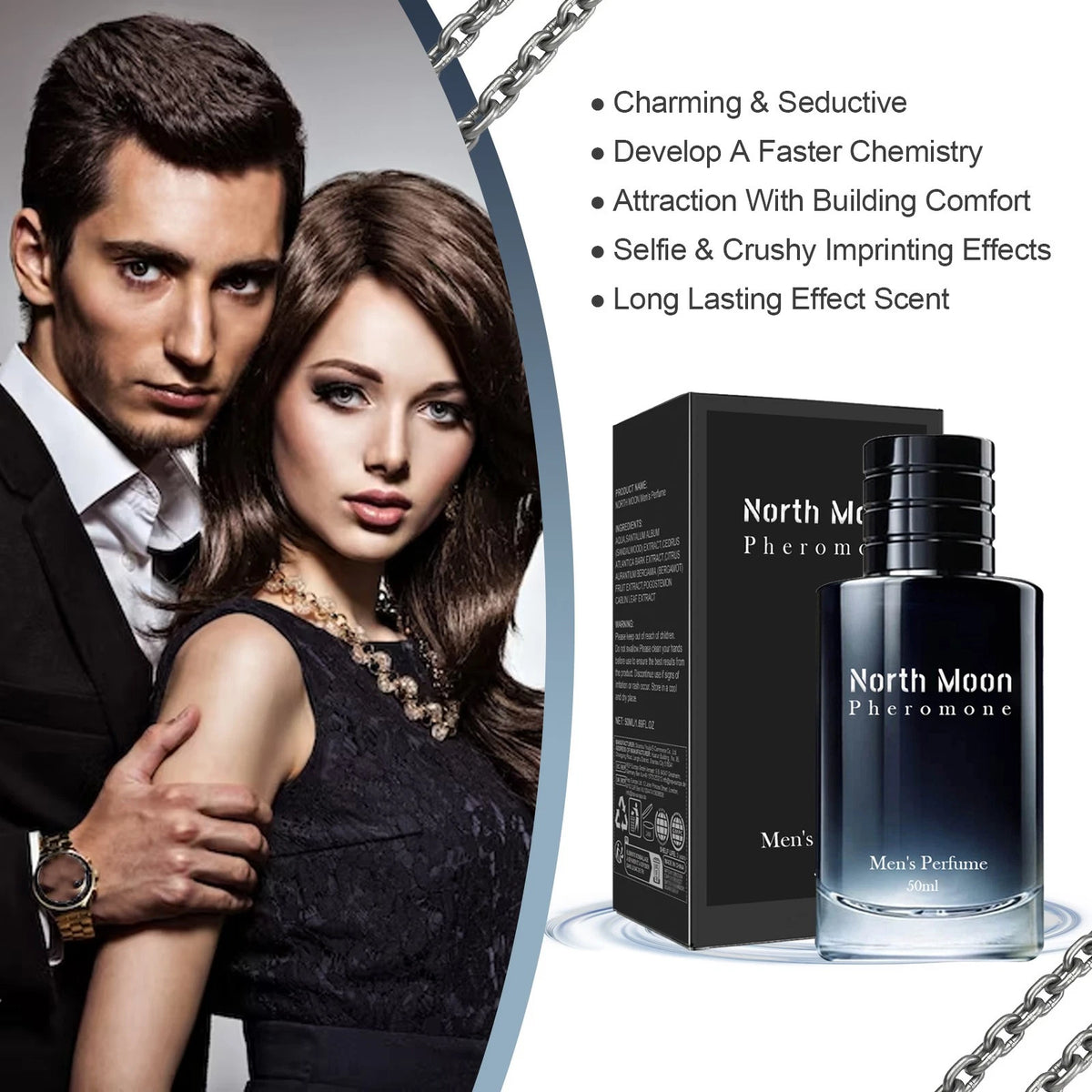 Unisex Fresh Niche Perfume 100ml / 3.4 fl oz – Long Lasting Fragrance