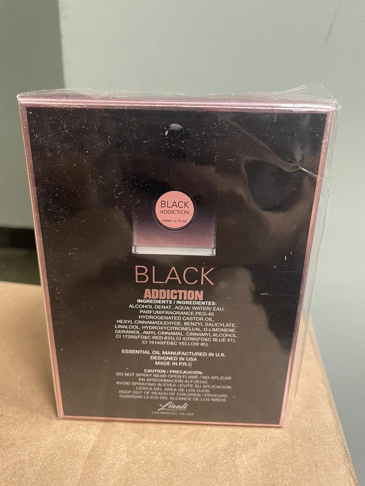 Women's Perfume Inspired by Black Opium 80ml / 2.7 fl oz – Long Lasting Fragrance