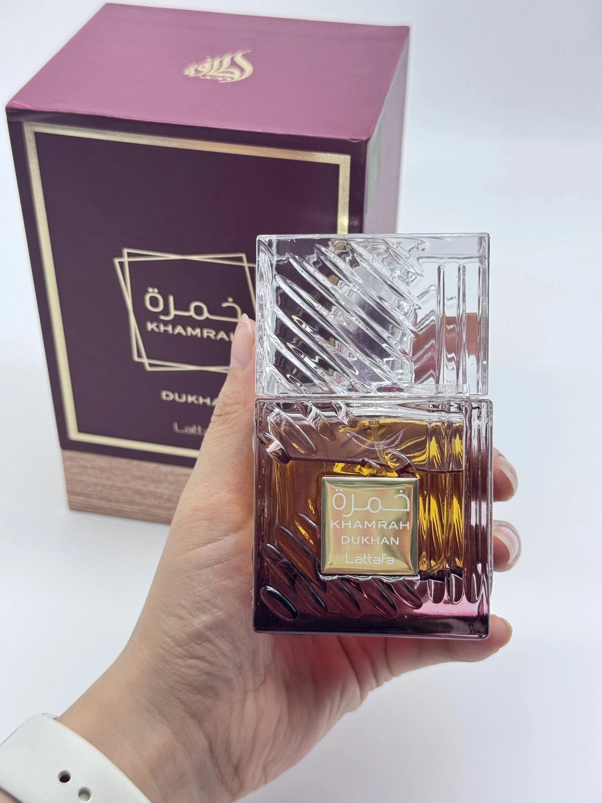 Khamrah Dukhan Eau de Parfum for Men 100ml / 3.4 fl oz – Intense Fragrance