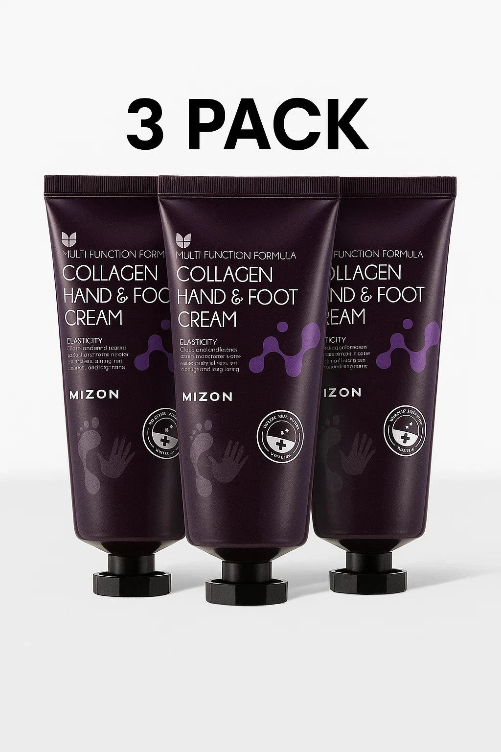 MIZON Collagen Hand & Foot Cream 3-Pack 100ml Each Korean Skincare