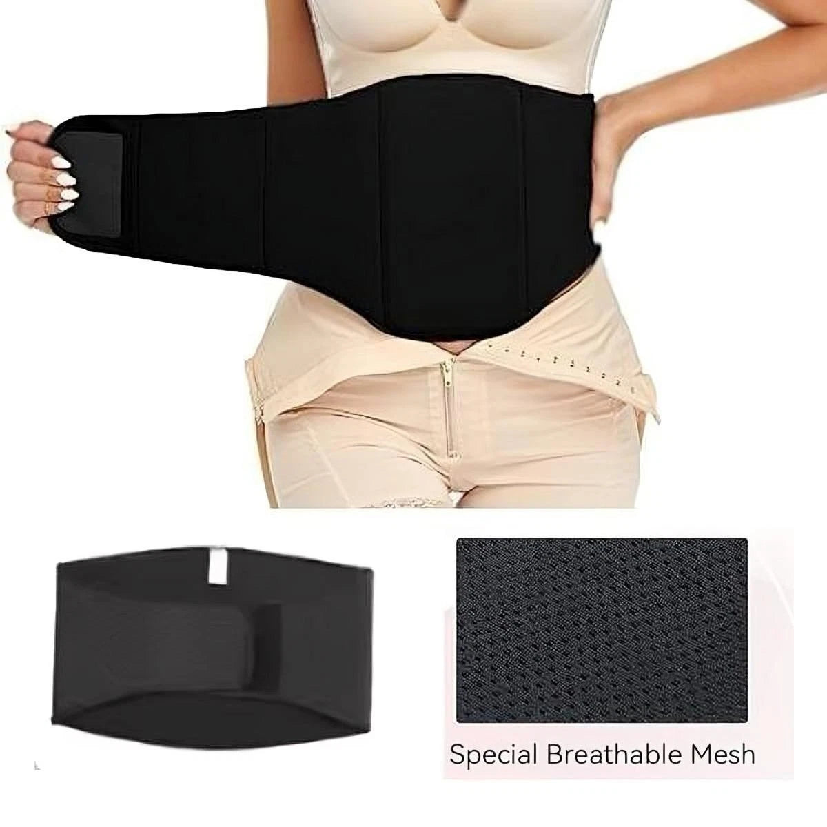 360° Lipo Foam Abdominal Board 11.8in (30cm) Post-Liposuction Compression